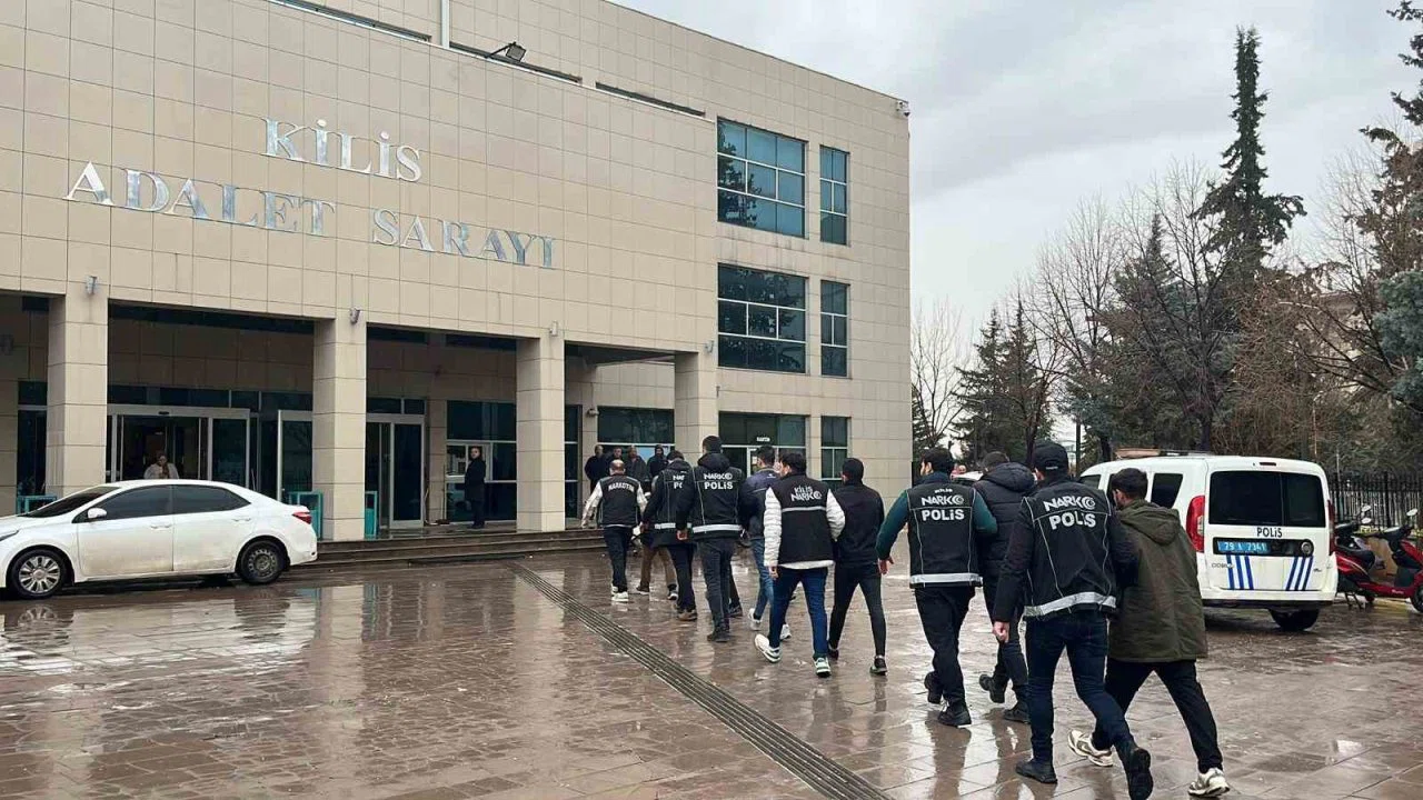 Kilis’te uyuşturucu operasyonu: 7 tutuklama