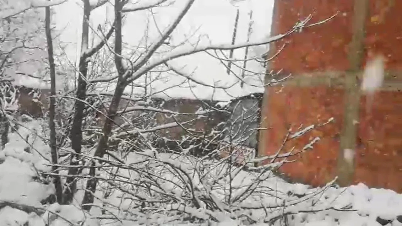 Adana’da Mart ayında kar sürprizi