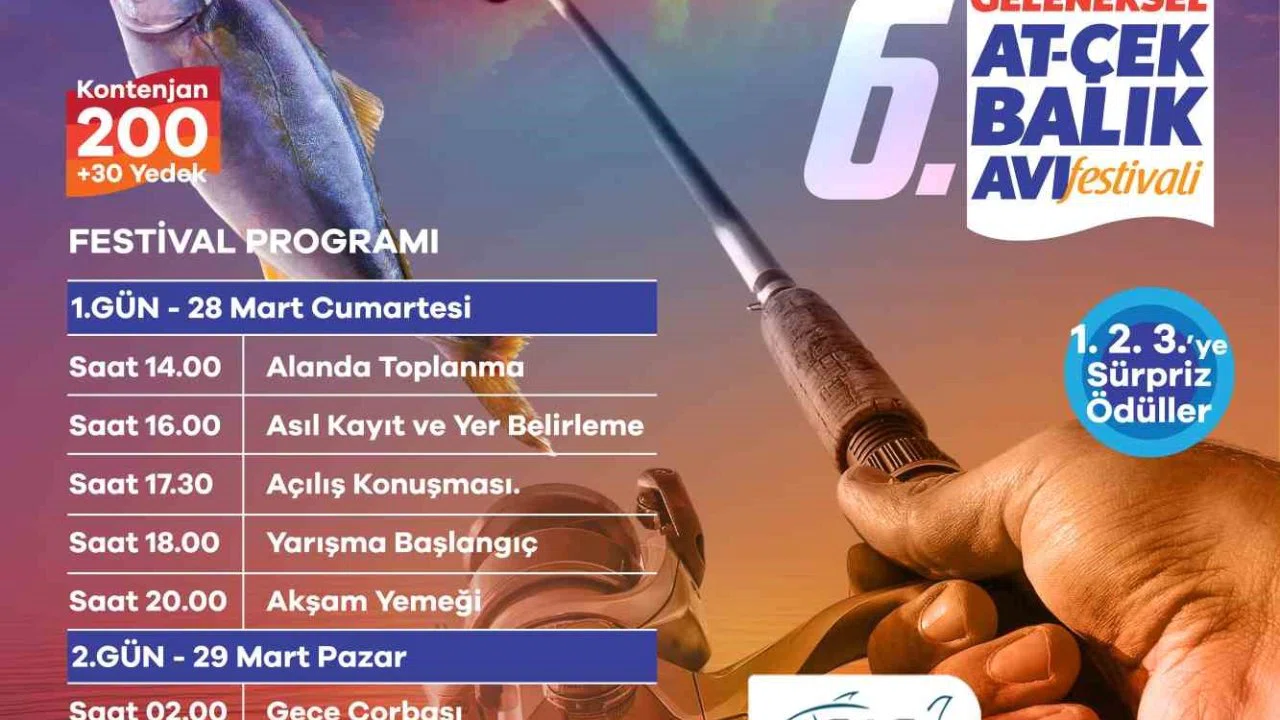 Aliağa’da ’6. Geleneksel At-Çek Balık Avı Festivali’ coşkusu başlıyor