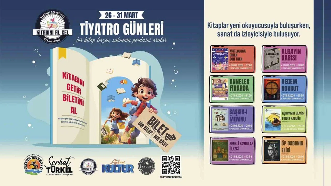 Atakum’da ‘Tiyatro Günleri’ başlıyor