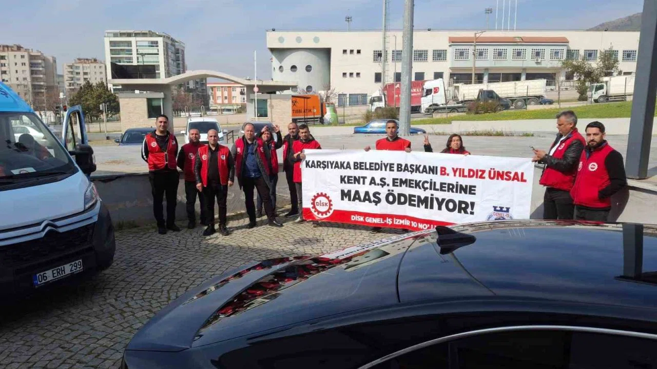 Başkan Ünsal, 8 aydır maaş vermediği işçilerle bayramlaşmak istedi, eylemi duyunca iptal etti