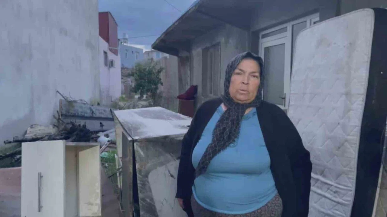 Bayram günü yangın afetini yaşadılar