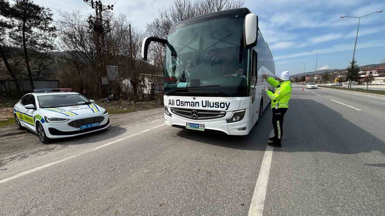 Bayram trafiğinde Samsun’da sıkı denetim başladı
