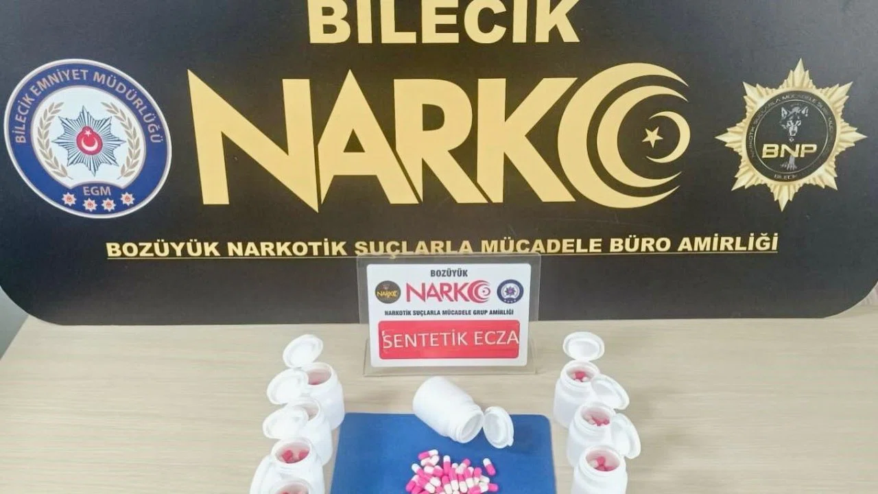 Bilecik’te uyuşturucu operasyonu: 1 gözaltı