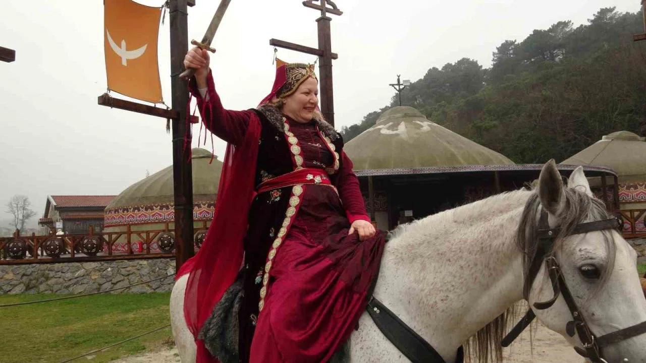 Bozdağ Film Platoları’nda bayram yoğunluğu