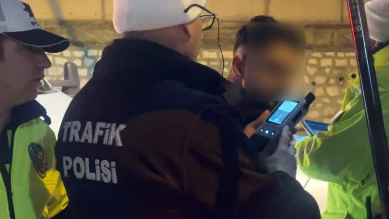 Burdur’da alkollü sürücünün ’acemi’ oyunu işe yaramadı