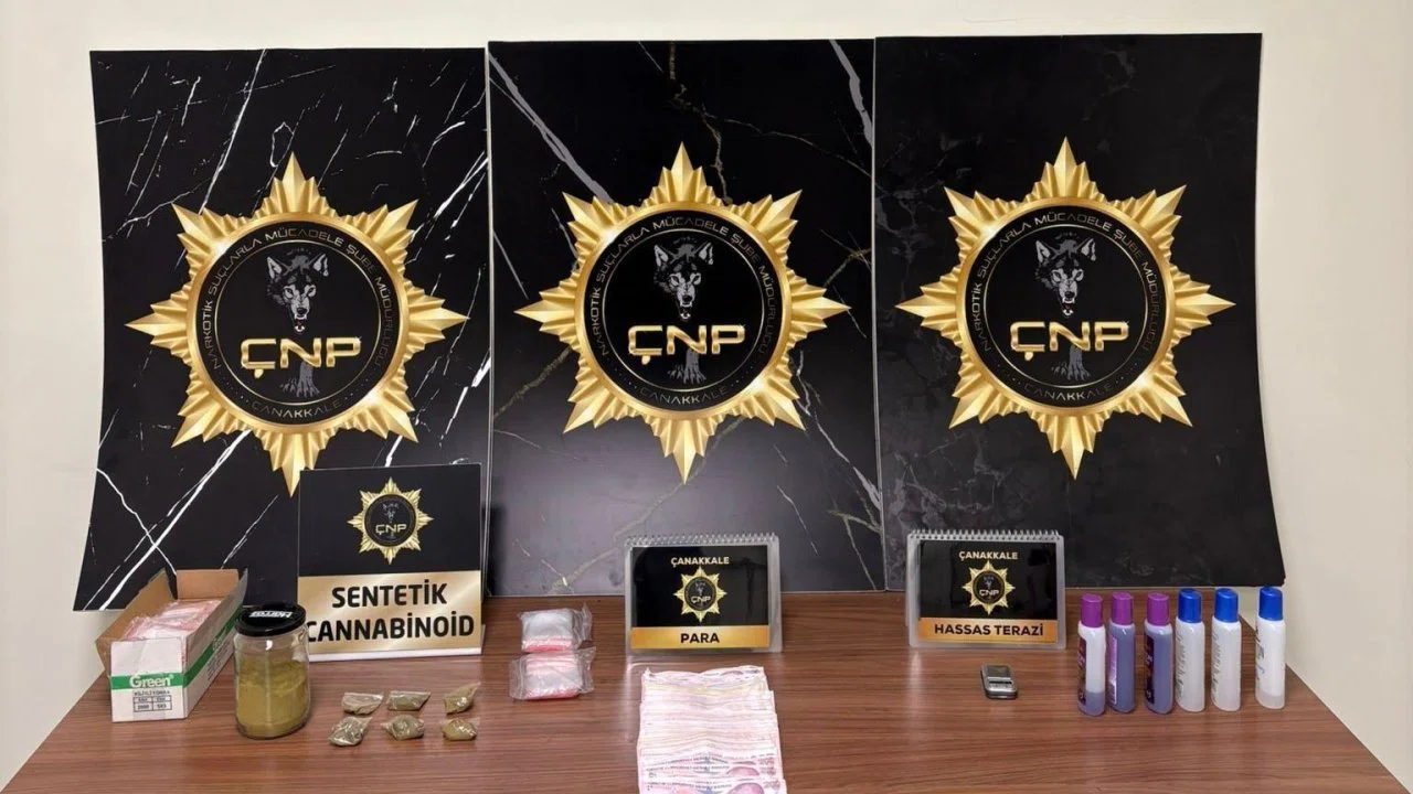 Çanakkale’de huzur uygulamalarında 4 şüpheli tutuklandı