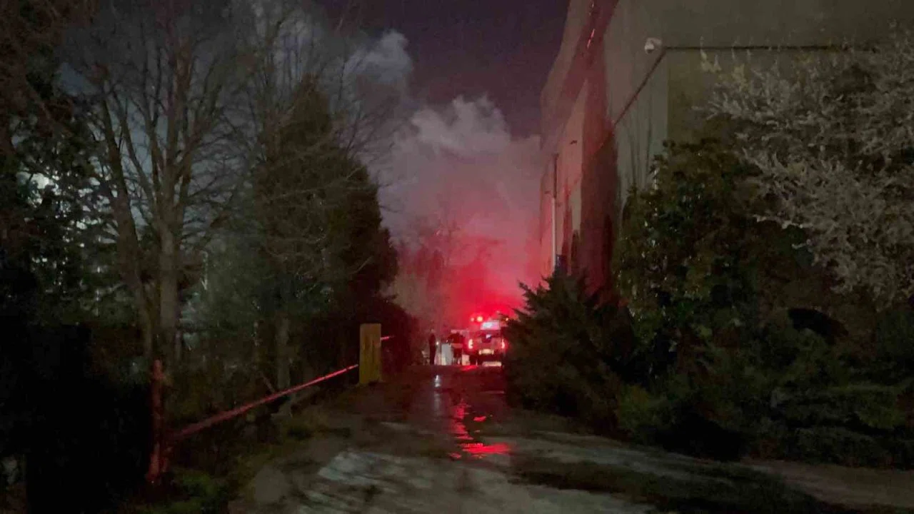 Çerkezköy’de fabrikada korkutan yangın kontrol altına alındı