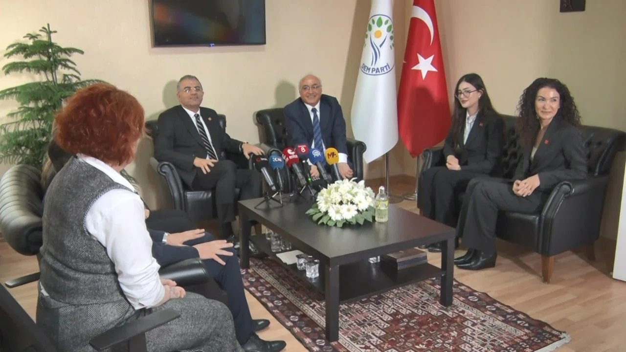 CHP’den DEM Partiye bayram ziyareti