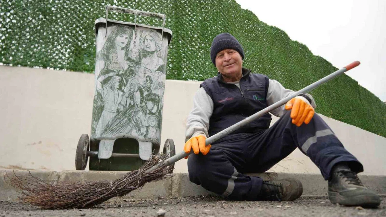 Çöpçüler Kralı’nda Kemal Sunal için mikrofon olan süpürge, onun elinde kaleme dönüştü