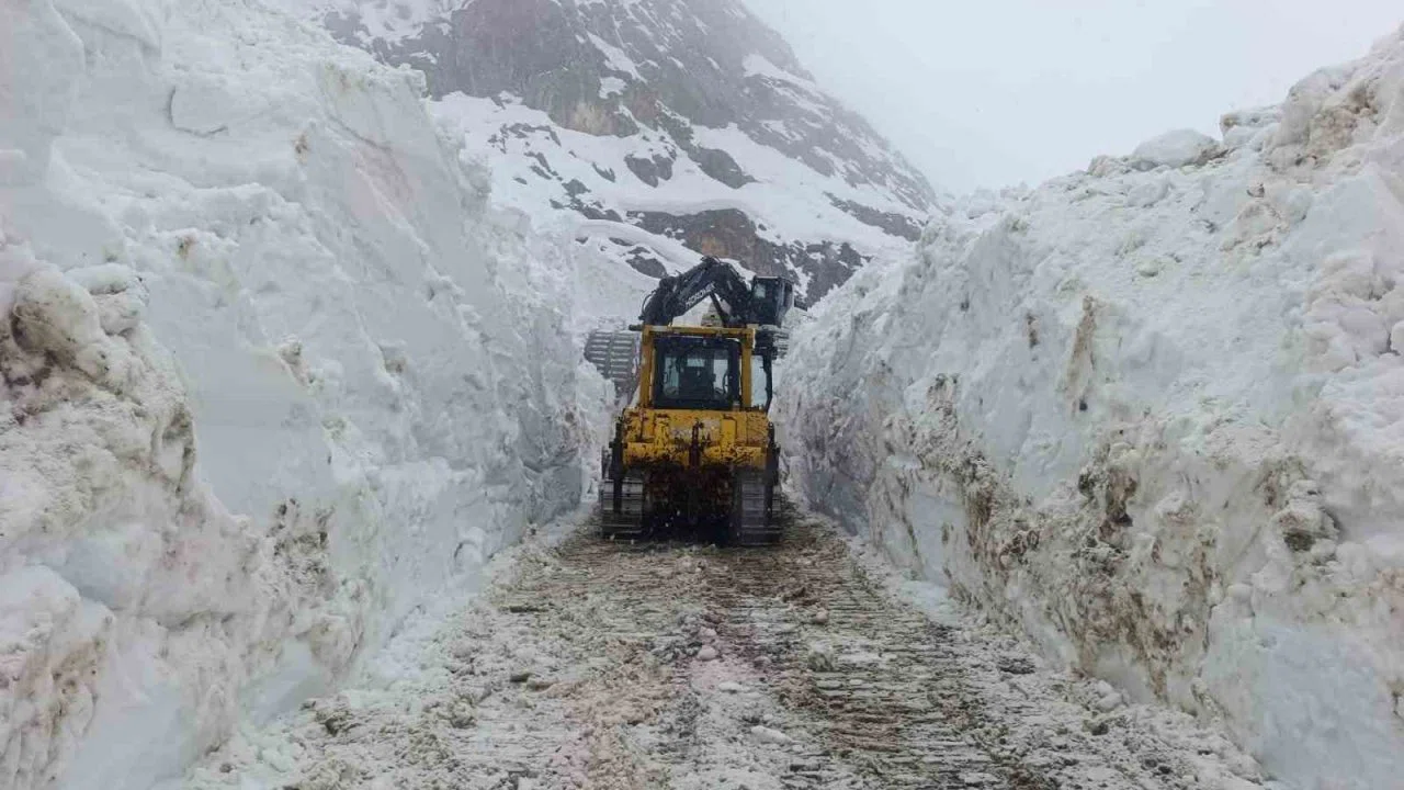 Hakkari’de 56 yerleşim yerinin yolu ulaşıma kapandı