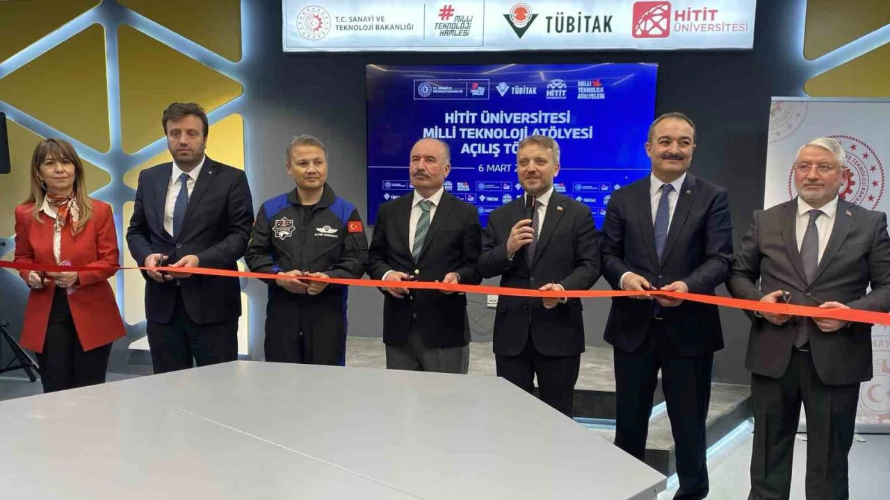 Hitit Üniversitesi Milli Teknoloji Atölyesi törenle kaplarını öğrencilere açtı