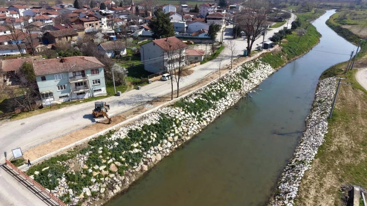 İnegöl Belediyesi’nden Kulaca’ya estetik dokunuş