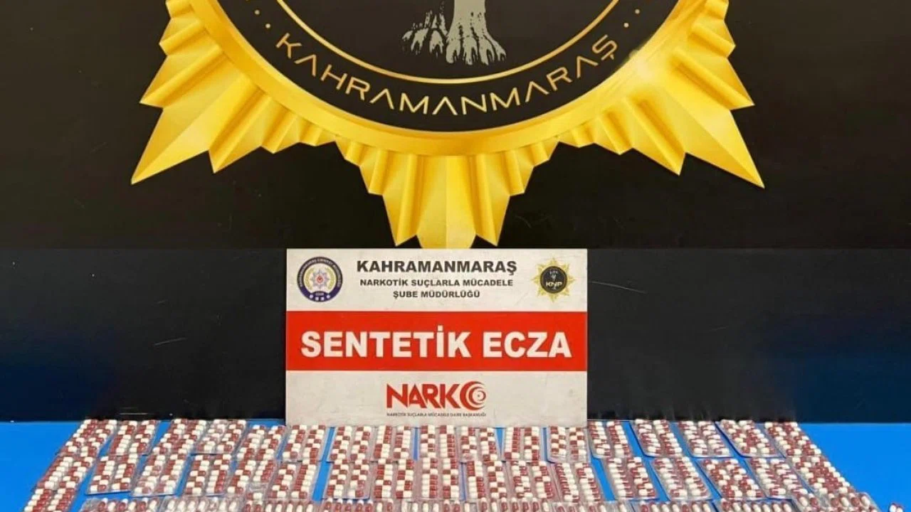 Kahramanmaraş’ta uyuşturucu operasyonları: 4 tutuklama