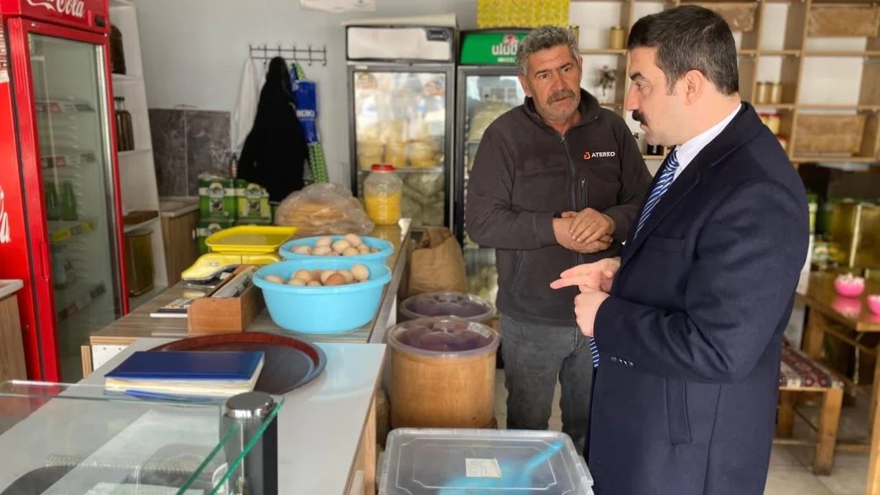 Kaymakam Akköz’den Arpaçay’da esnaf ziyareti