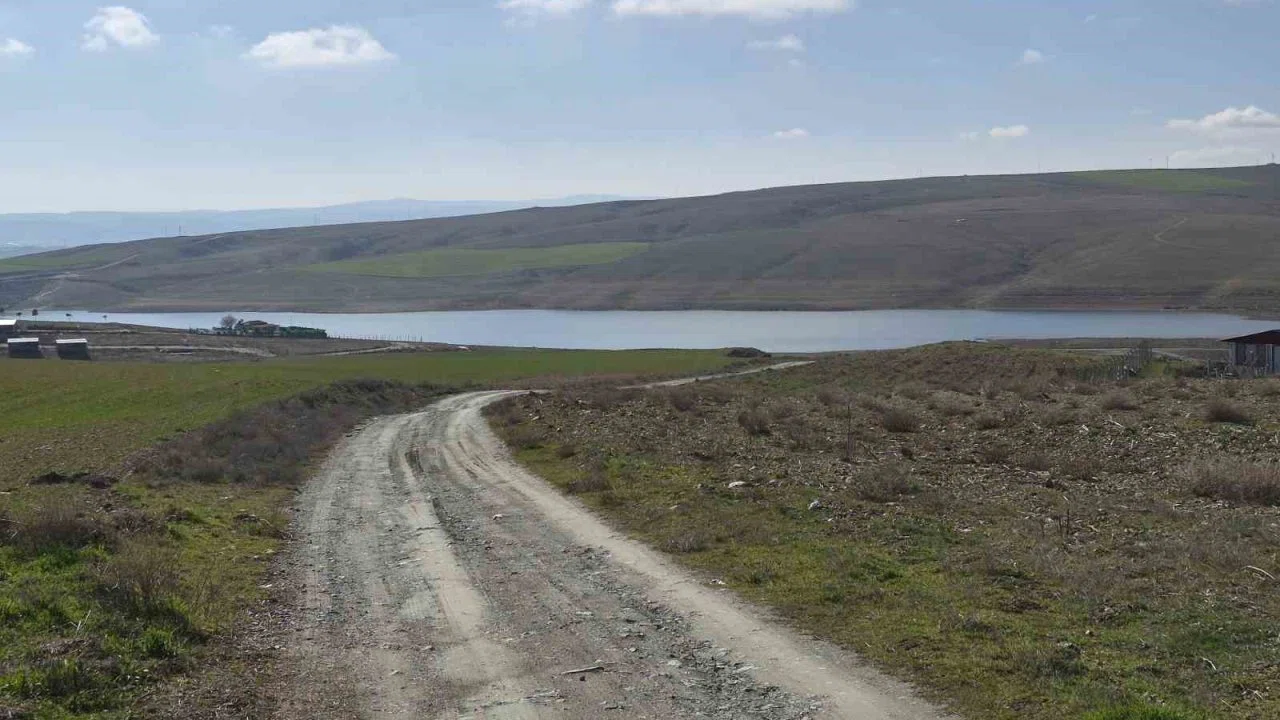 Keskin Barajı’nın su seviyesindeki azalış endişelendiriyor