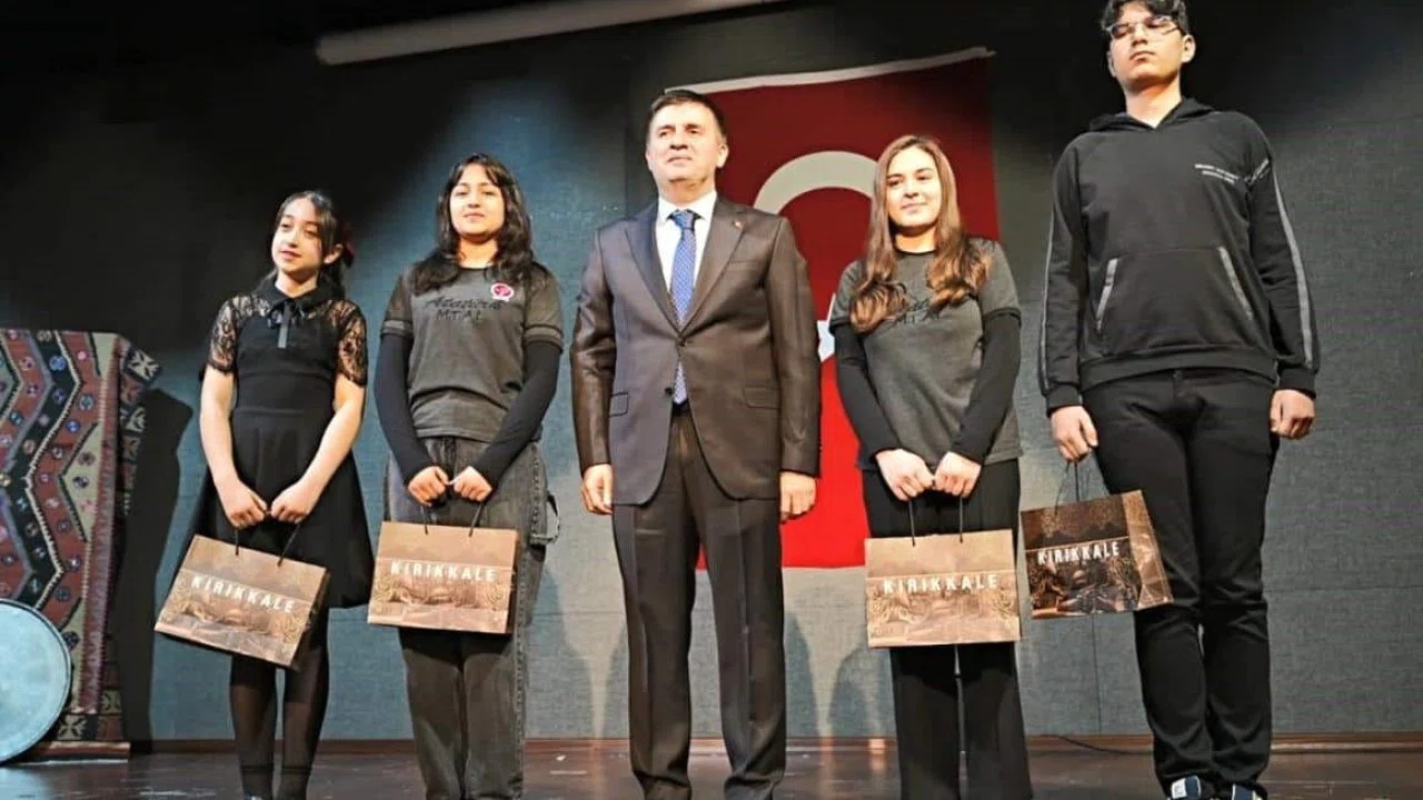 Kırıkkale’de İstiklal Marşı’nın kabulünün yıl dönümünde anlamlı program