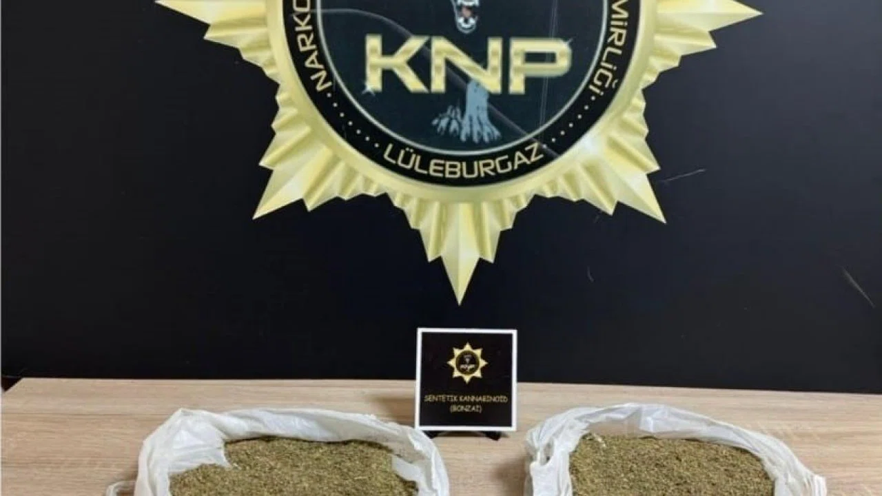 Kırklareli’nde uyuşturucu operasyonu: 1 tutuklama