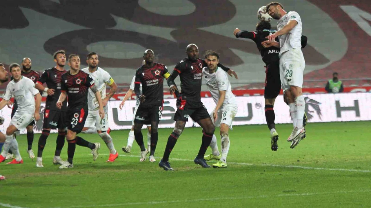 Konyaspor ile Gençlerbirliği 38. randevuda