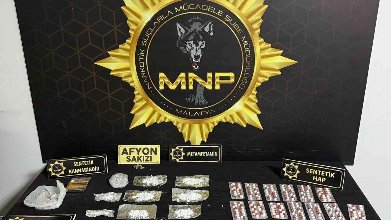 Malatya’da uyuşturucu operasyonu: 7 tutuklama