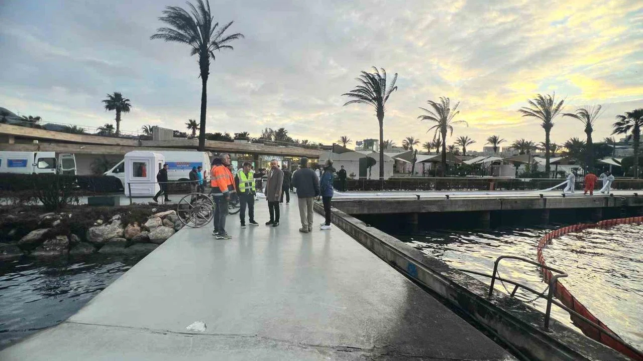 Marinada temizlik çalışmaları başladı