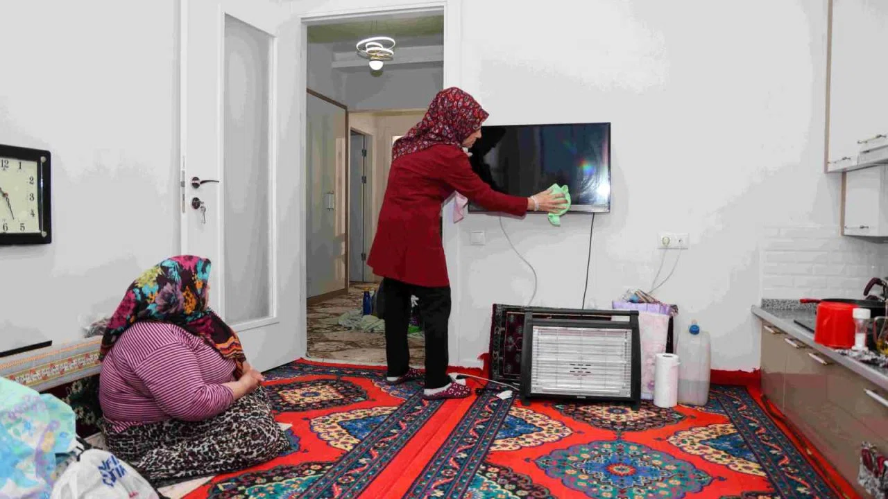 Meram’dan bayram öncesi gönülleri ısıtan hizmet