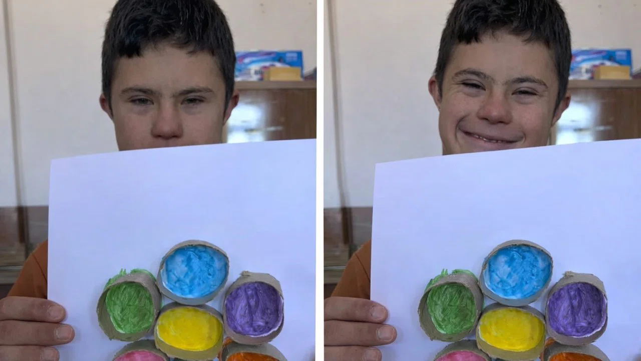 Minik eller Diyadin’de renkli çiçekler açtırdı