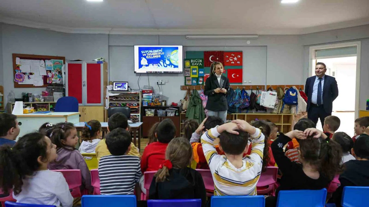 Minik öğrenciler ‘Su Müfettişi’ ilan edildi