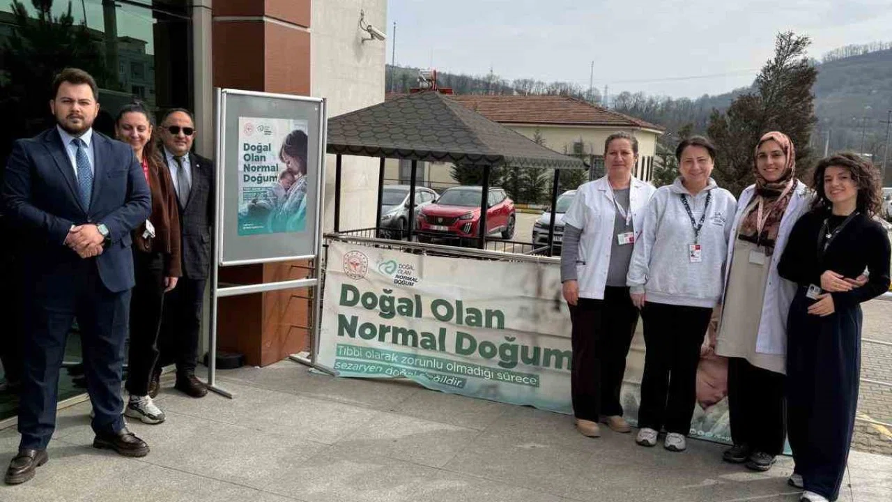 Normal doğum Gümüşova’da anlatıldı