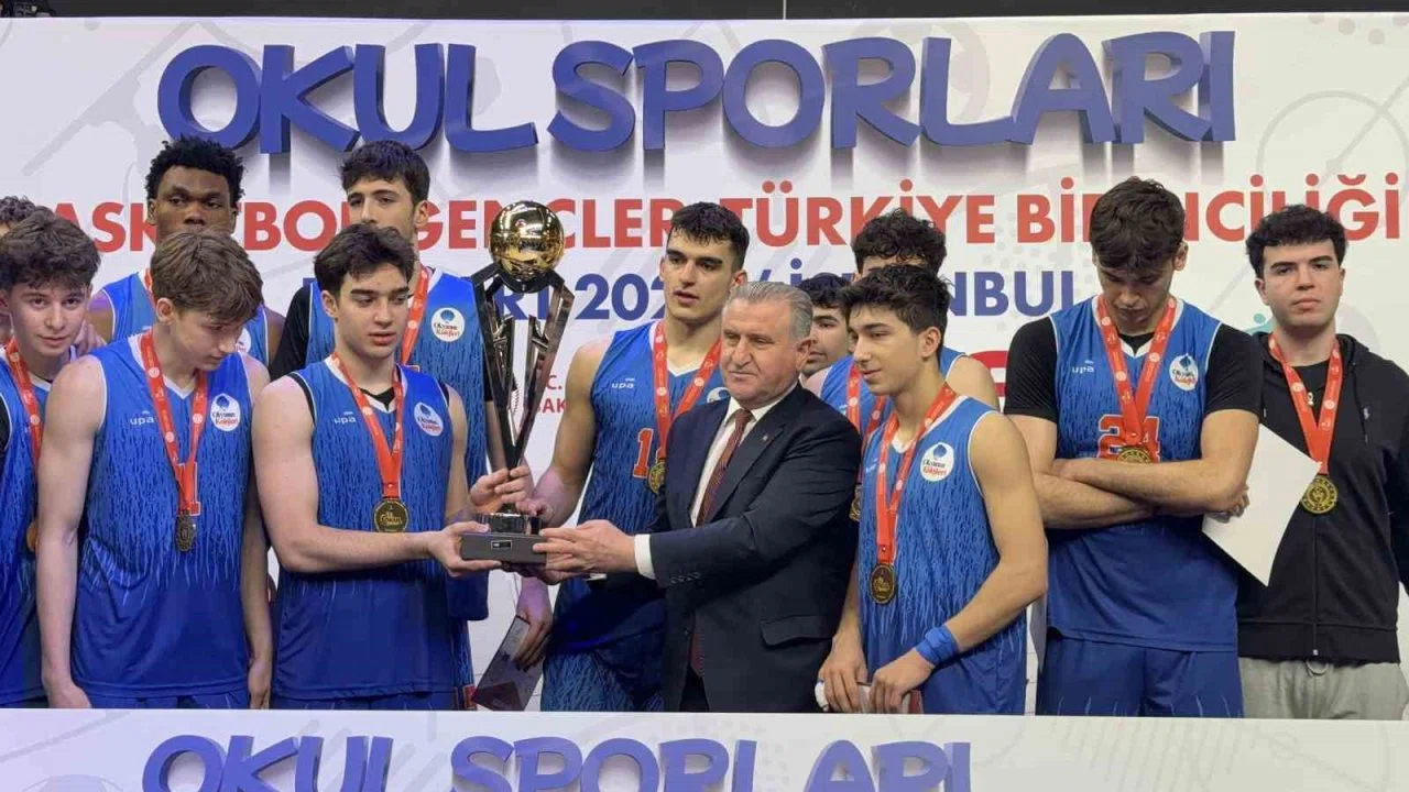 Okul Sporları Basketbol Gençler Türkiye Birinciliği finali İstanbul’da oynandı