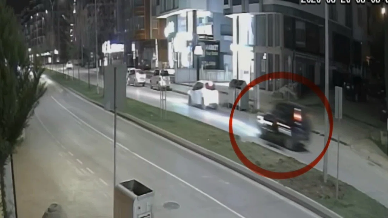 Ölümlü motosiklet kazasının güvenlik kamerası görüntüsü ortaya çıktı