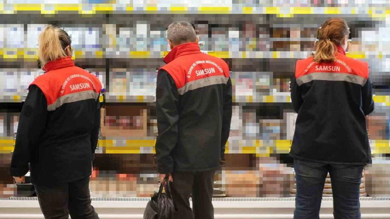Samsun’da gıda denetimlerinde 23 milyon TL idari para cezası uygulandı
