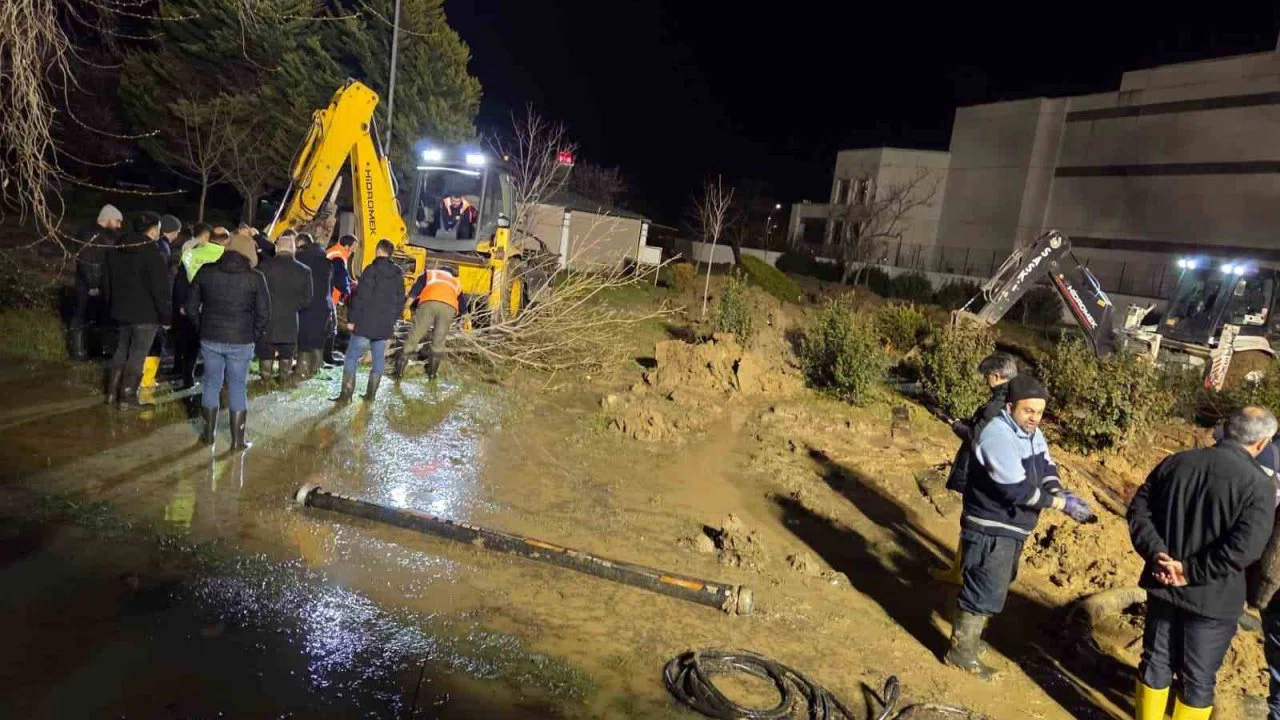 Samsun’da içme suyu ana isale hattı patladı: "Su kesintisi yaşanacak"