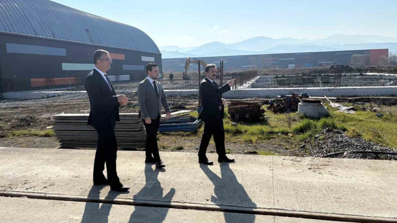 Samsun’da sanayi ve lojistik yatırımlarına yakın takip