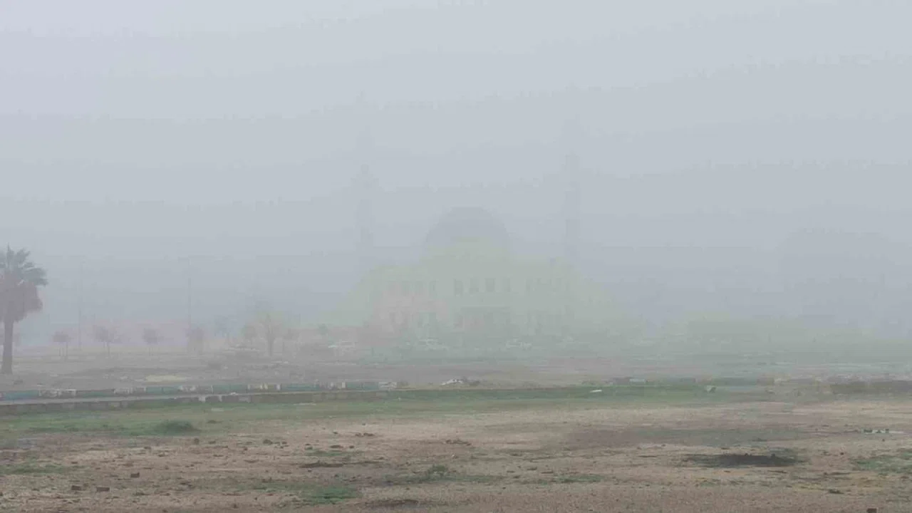 Şanlıurfa’da yoğun sis etkili oluyor