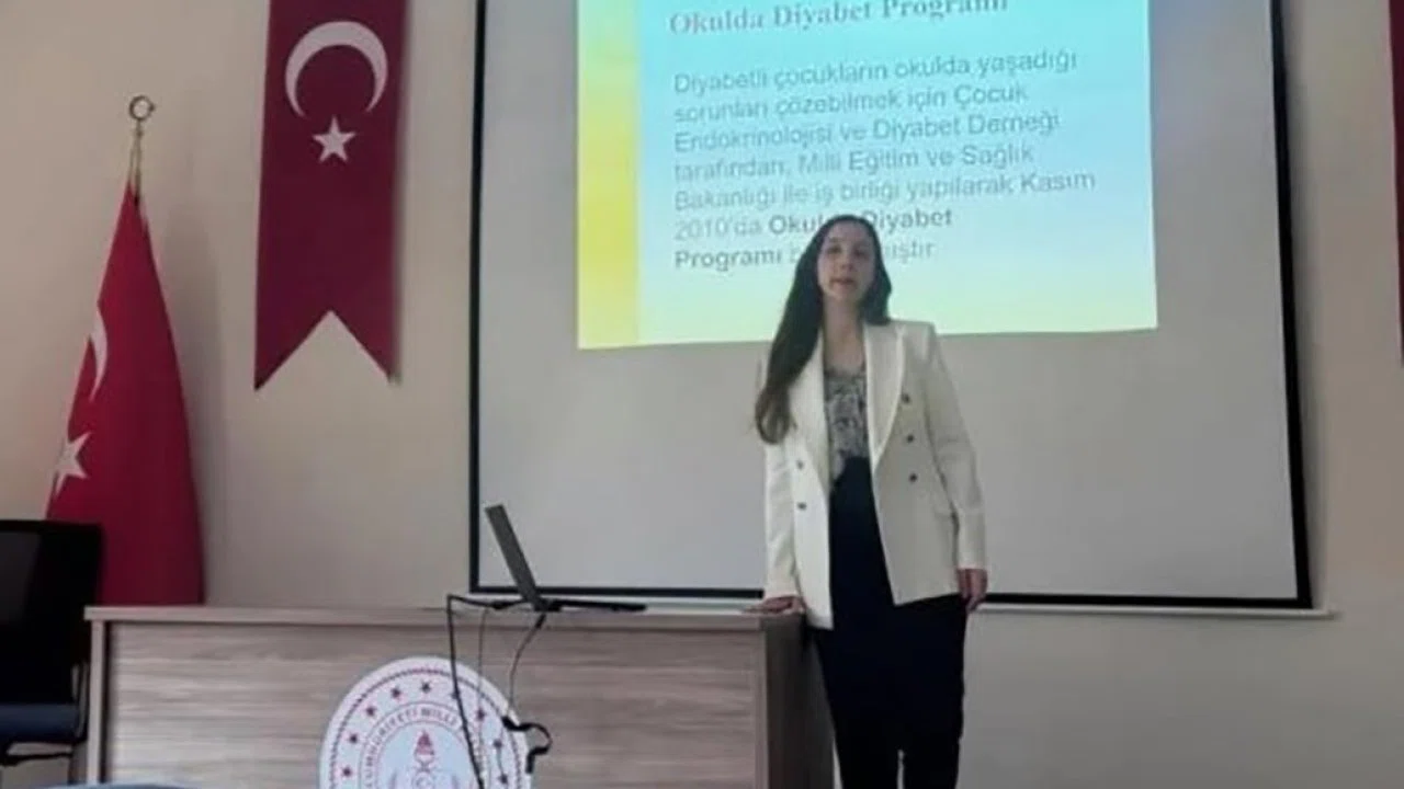 Sinop’ta okul personeline diyabet farkındalığı semineri