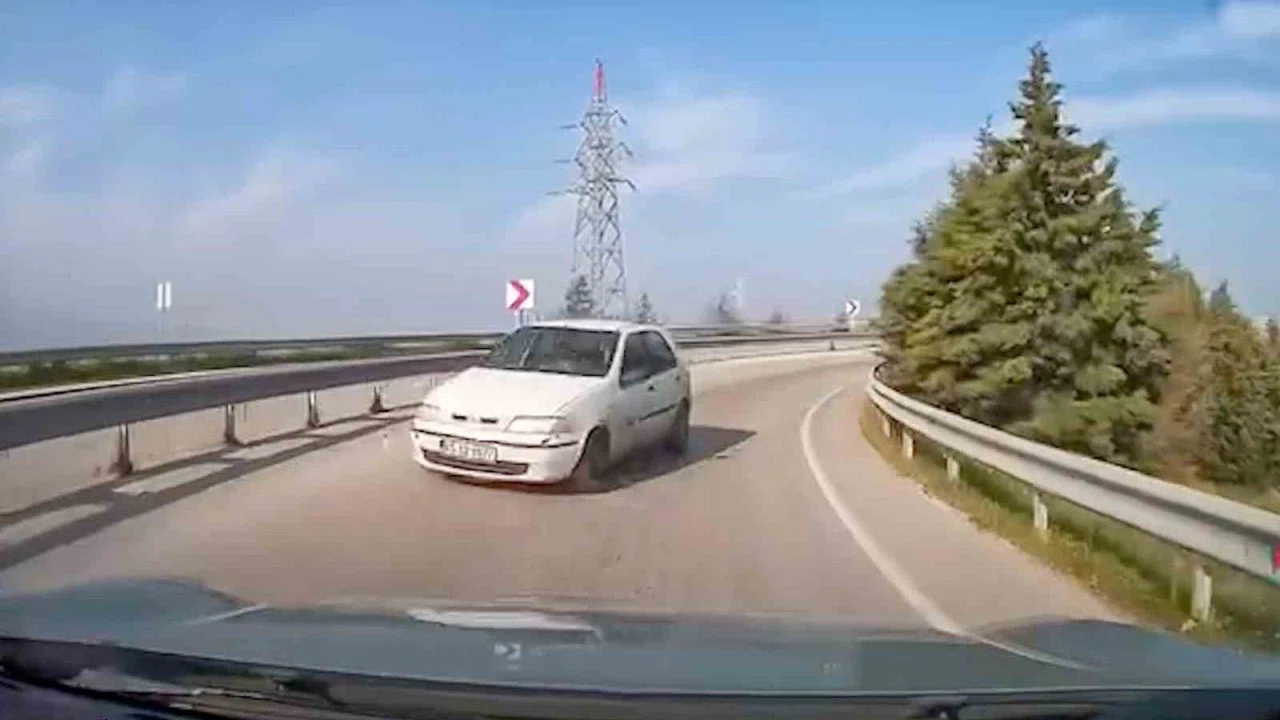 Ters yönde seyir eden araç faciaya davet çıkardı