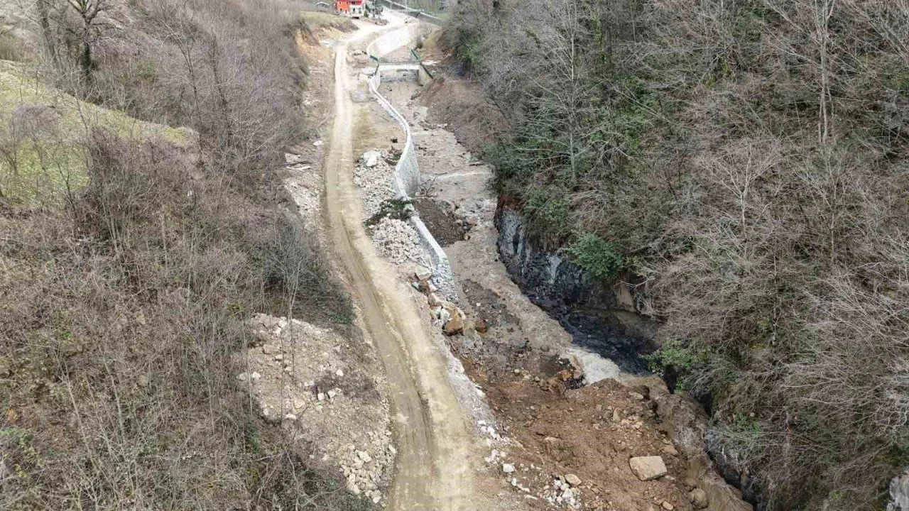 Trabzon Sera Vadisi’ndeki taşkın riskine karşı önlem alınıyor