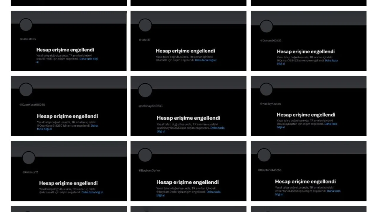 Türkiye’yi hedef alan 21 sosyal medya hesabına daha erişim engeli