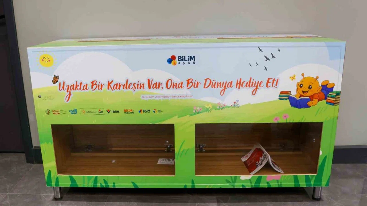 Uşak Belediyesi’nden "Kitap Kumbarası" projesi