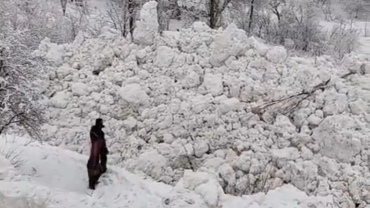 Yüksekova’da aynı bölgede ikinci çığ