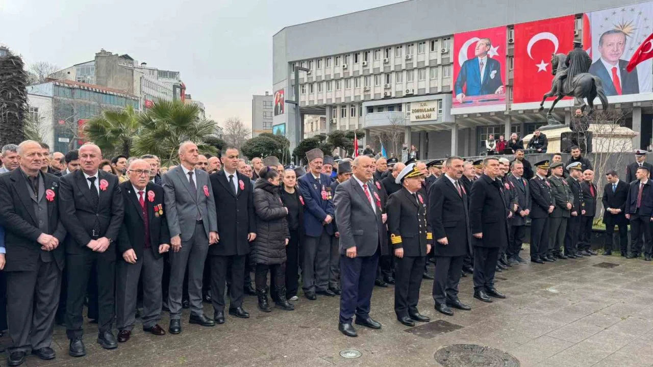 Zonguldak’ta 18 Mart Çanakkale Zaferi ve Şehitleri Anma Günü dolayısıyla tören düzenlendi