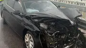 Ankara yolculuğu kabusa dönüştü: Başkan Arıcı'nın aracından geriye enkaz kaldı