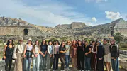Aydın’ın gençleri antik çağın izini sürüyor: Tarihi rotada buluştular