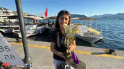 Marmarisli 11 yaşındaki Şana, rüzgarın hakimi oldu: Türkiye şampiyonluğunu kaptı