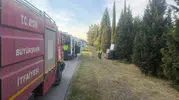 Germencik’te kontrolden çıkan araç devrildi: 2 yaralı