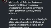 Şeniz Doğan’ın gözaltına alınmasına Tavas’tan tepki: Sandık iradesine saygı çağrısı