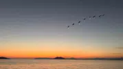 Gökyüzünde ışık dansı: Fethiye’de nefes kesen gece uçuşu