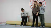 Cumhuriyet coşkusu sahaya yansıdı: Özel sporcuların bocce heyecanı