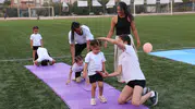 Sarıgöl’de minik yetenekler sahne aldı: Stadyumda cimnastik şöleni